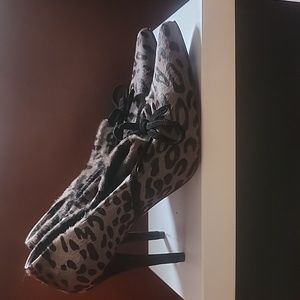 Stuart Weitzman Cheetah Skin high heels